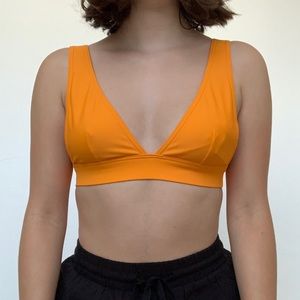 Top shop brand new yellow bathing suit top